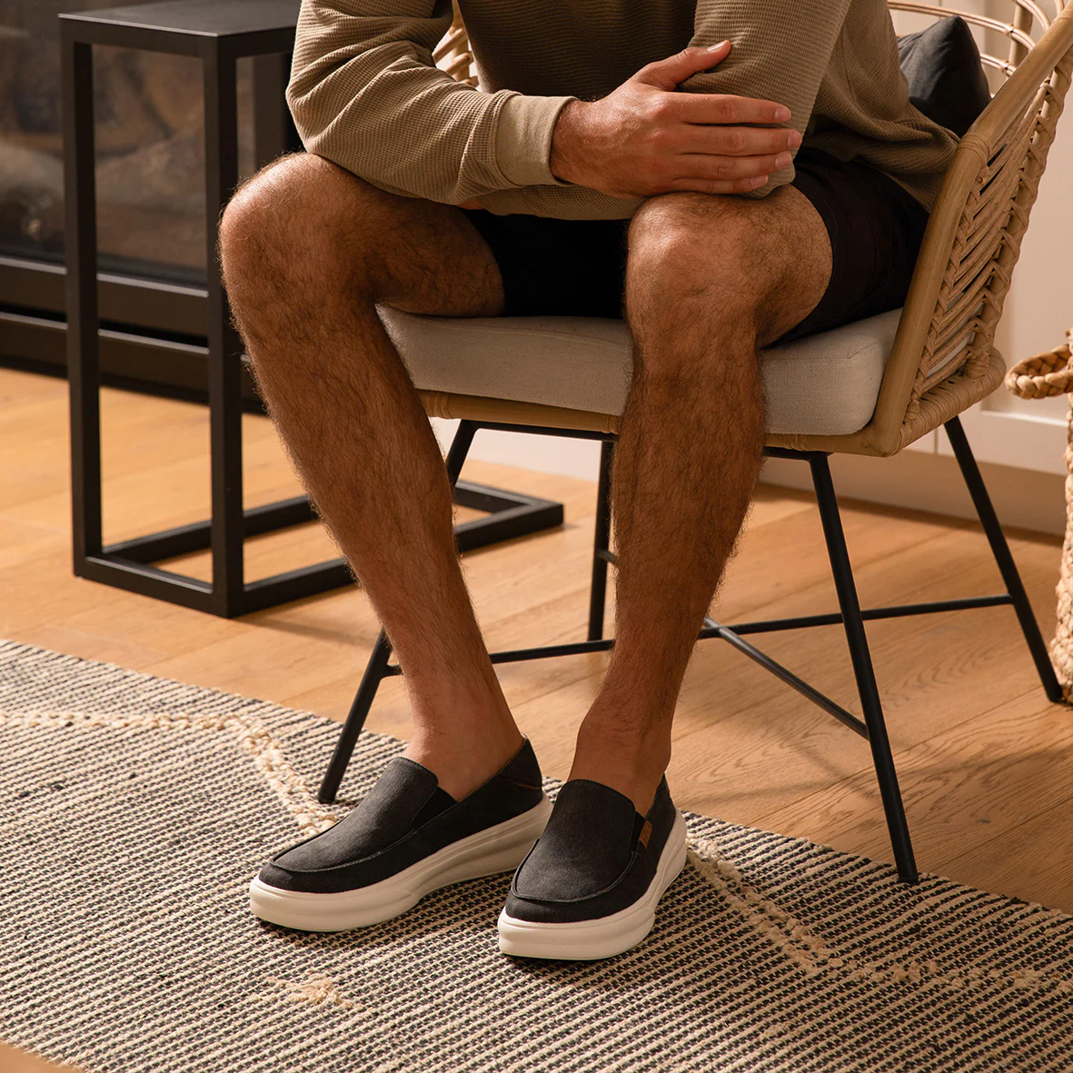 Mens Swellsole Pacific - Black - Image 4