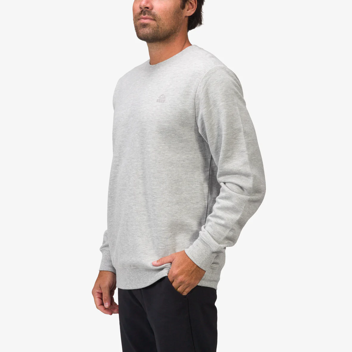 Philip Crew - Heather Grey - Image 4