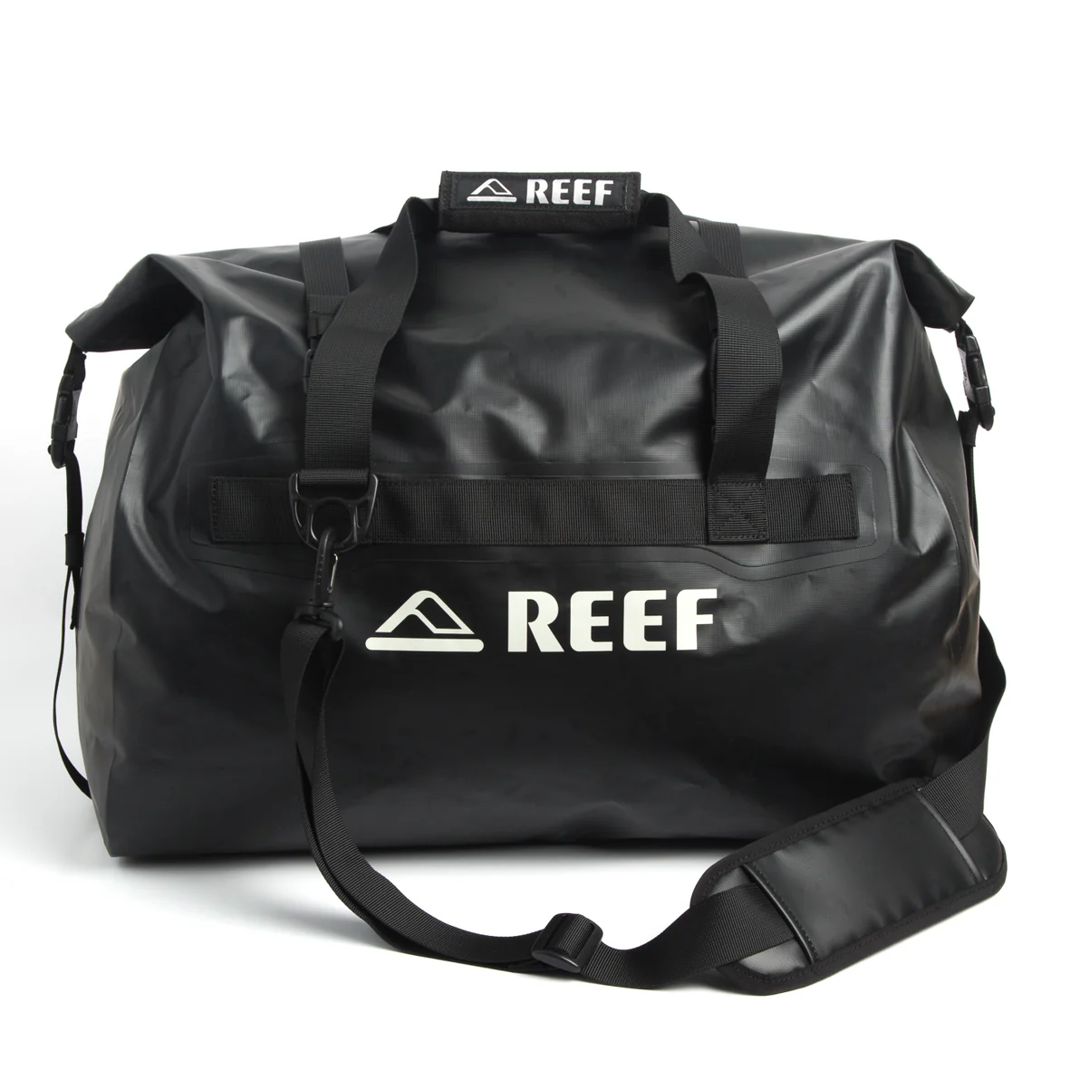 REEF Storm Roll Top 40L Dry Duffel Bag - Black