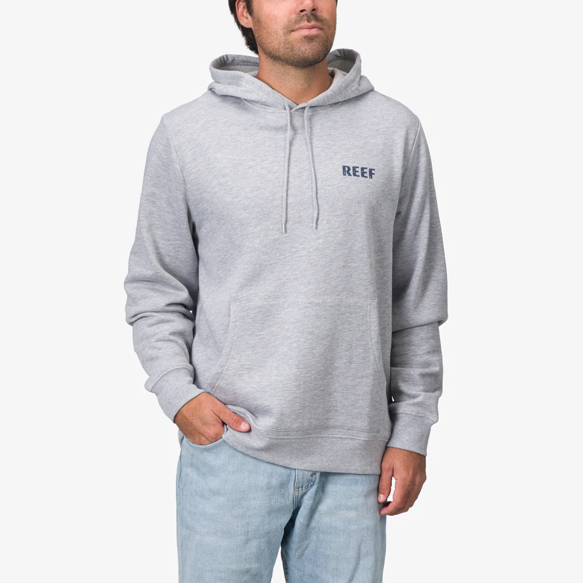 Wellie Too Hood Fleece - Heather Grey - Image 3